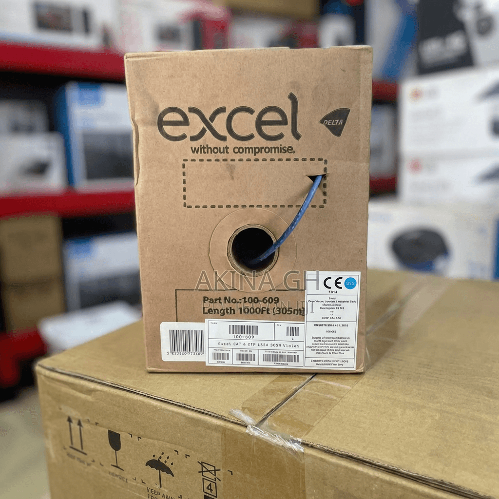EXCEL 100-069 CAT6 UTP CABLE 305M Grey Colour