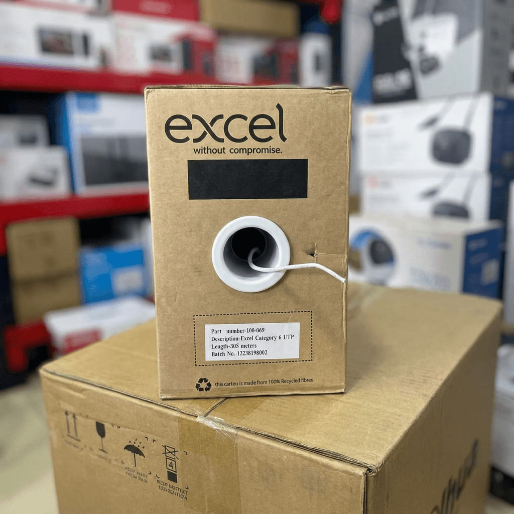 EXCEL 100-609 - Cat6 U/UTP 25AWG Violet BX305M